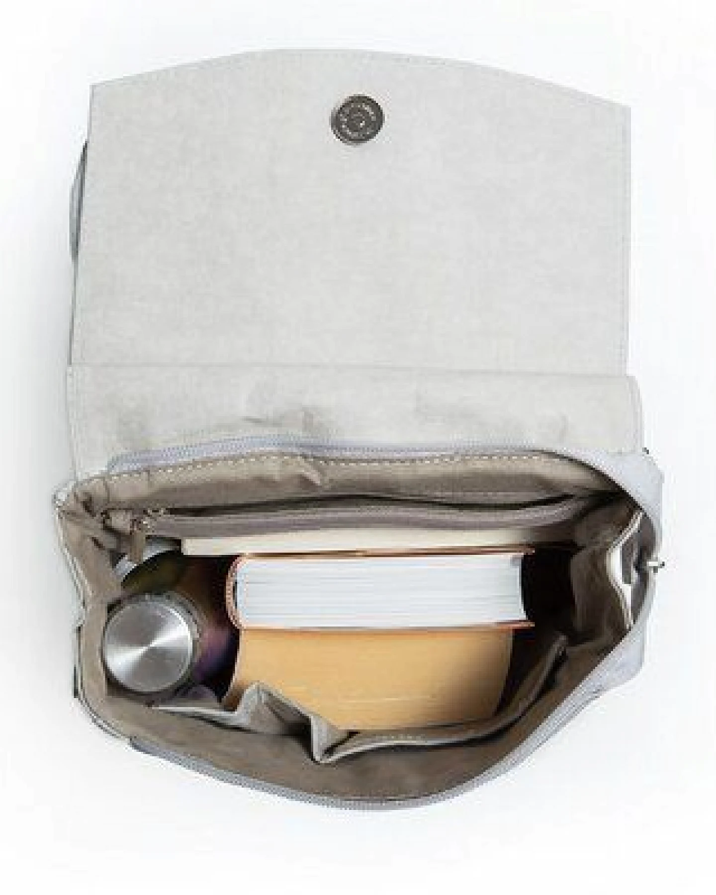 PAPERO Rucksack aus Papier robust wasserfest vegan 3 in 1 Handtasche Damen – Ansicht 4