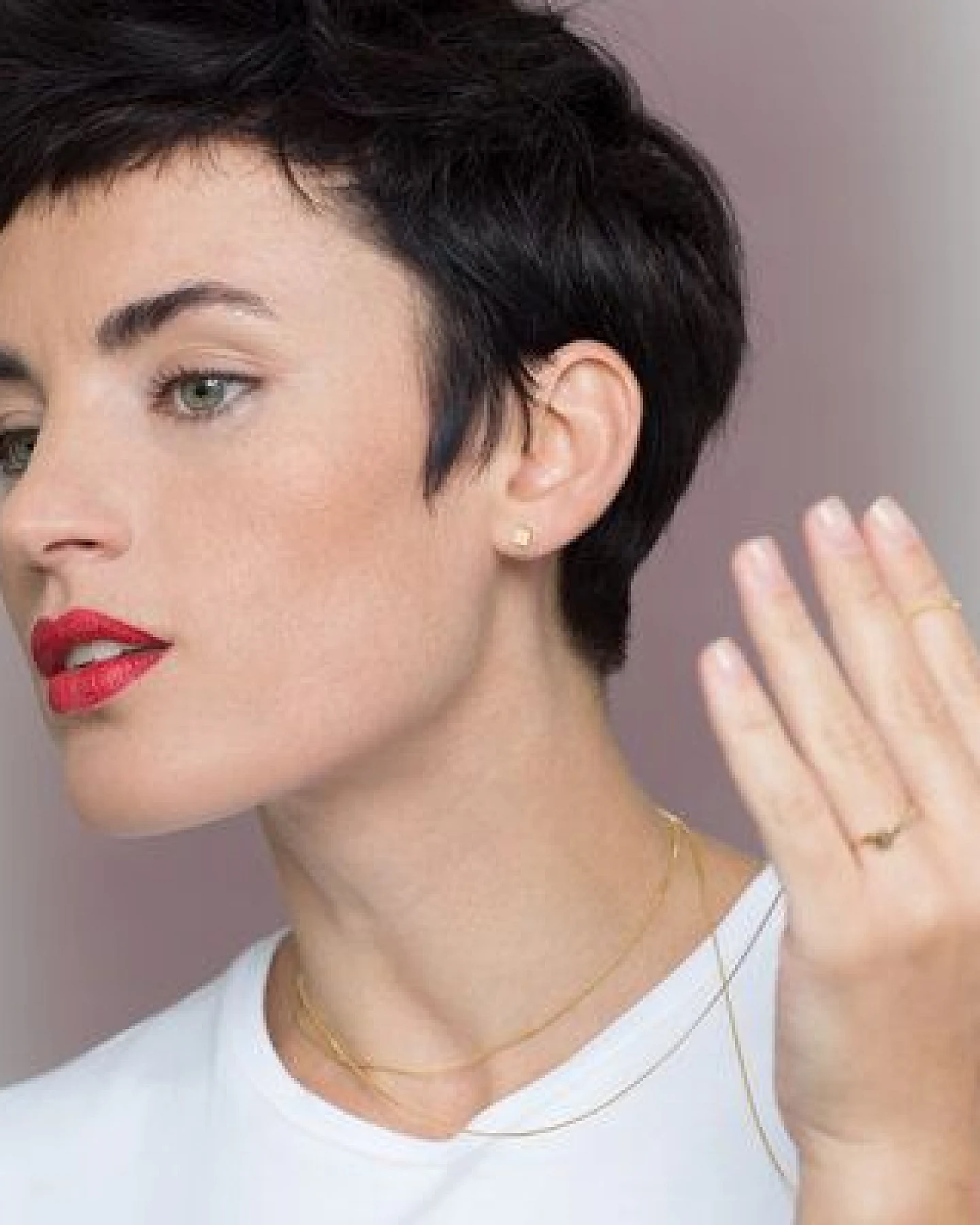 Jonathan Radetz Jewellery Kettenring Endless, fine(01), raw(02), Gold 585, 14 Karat, Größe S - L, Made in Germany – Ansicht 3