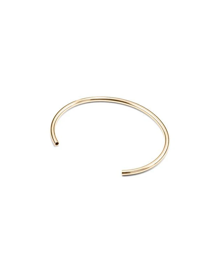 Jonathan Radetz Jewellery Armreif PROFILE, Gold 585, 14 Karat, one size, anpassbar, Handmade in Germany