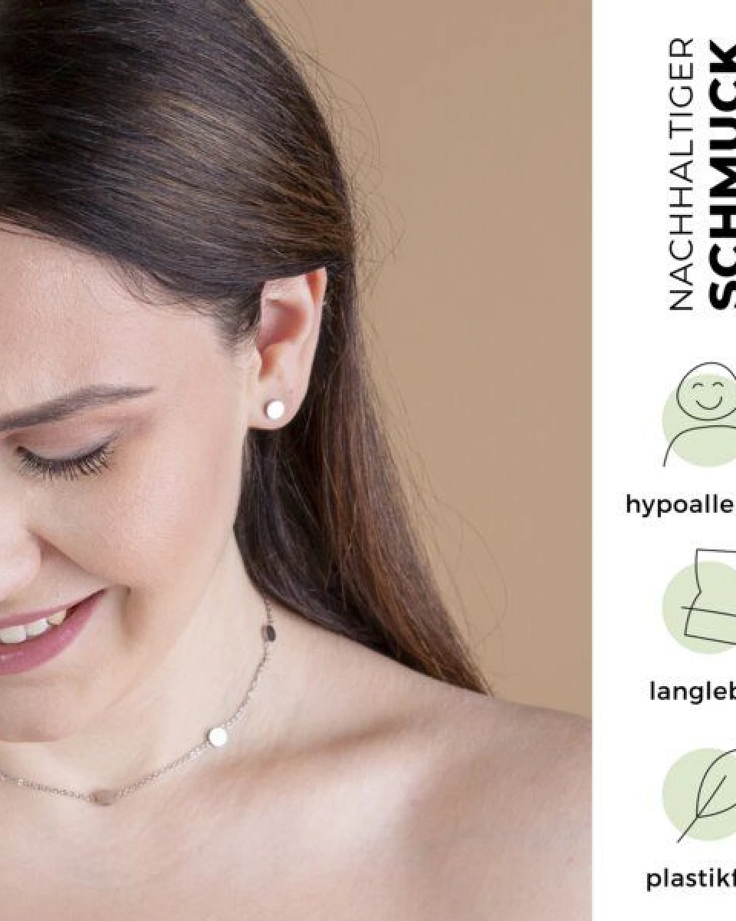 ALEXASCHA Kleine Ohrstecker – Ansicht 2