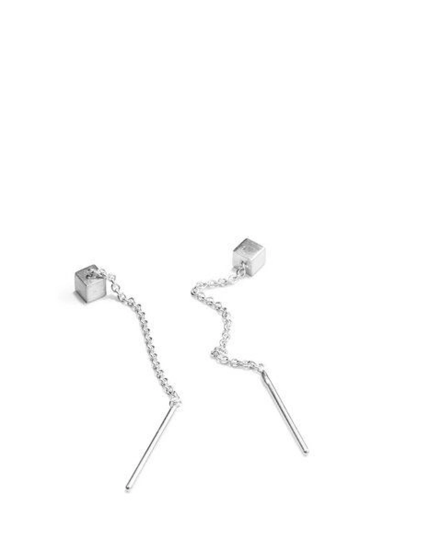 Jonathan Radetz Jewellery Stecker / Ohrringe CUBE, Silber 925, Sterlingsilber – Ansicht 3