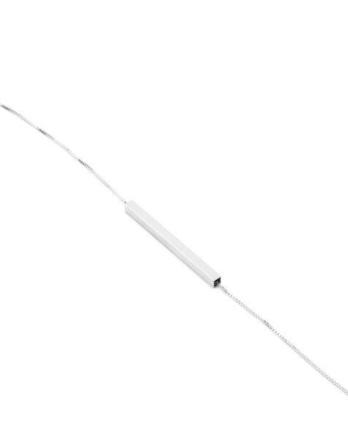 Jonathan Radetz Jewellery Kette Square, Silber 925, Sterlingsilber, Länge 43 - 53 cm, Handmade in Germany – Ansicht 2