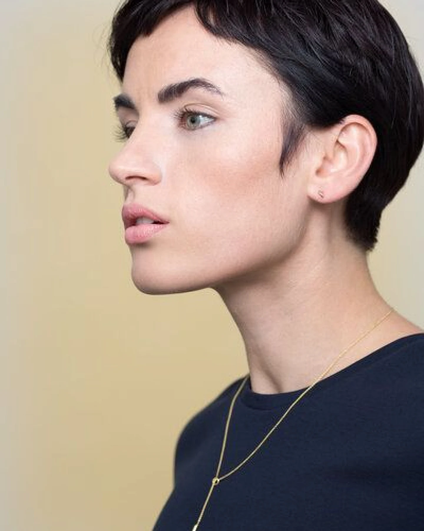 Jonathan Radetz Jewellery Stecker LOOP, Gold 585, 14 Karat, Handmade in Germany – Ansicht 2