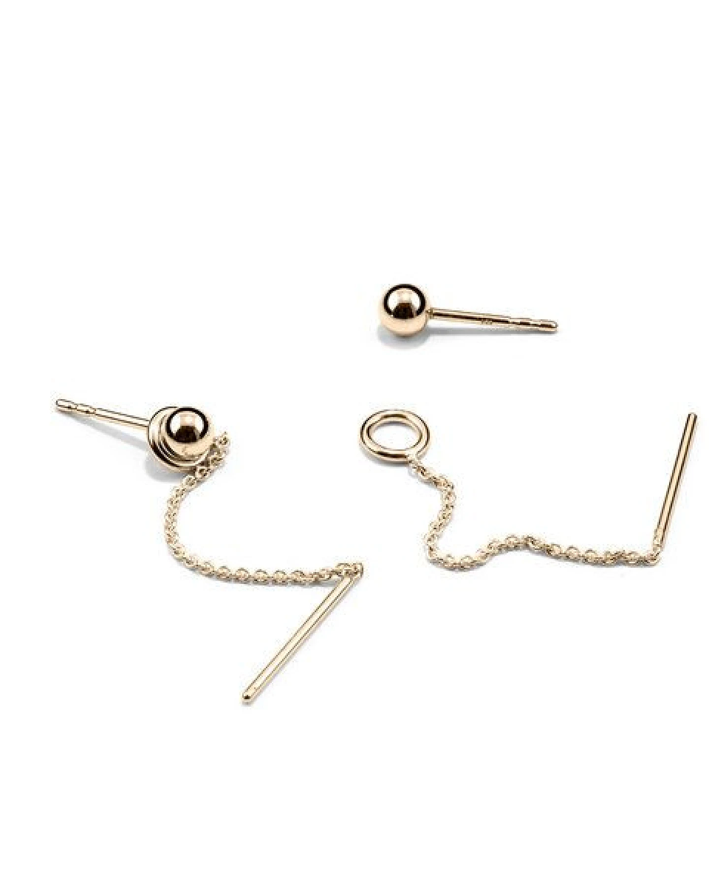Jonathan Radetz Jewellery Hänger LOOP, Gold 585, 14 Karat, Handmade in Germany – Ansicht 2