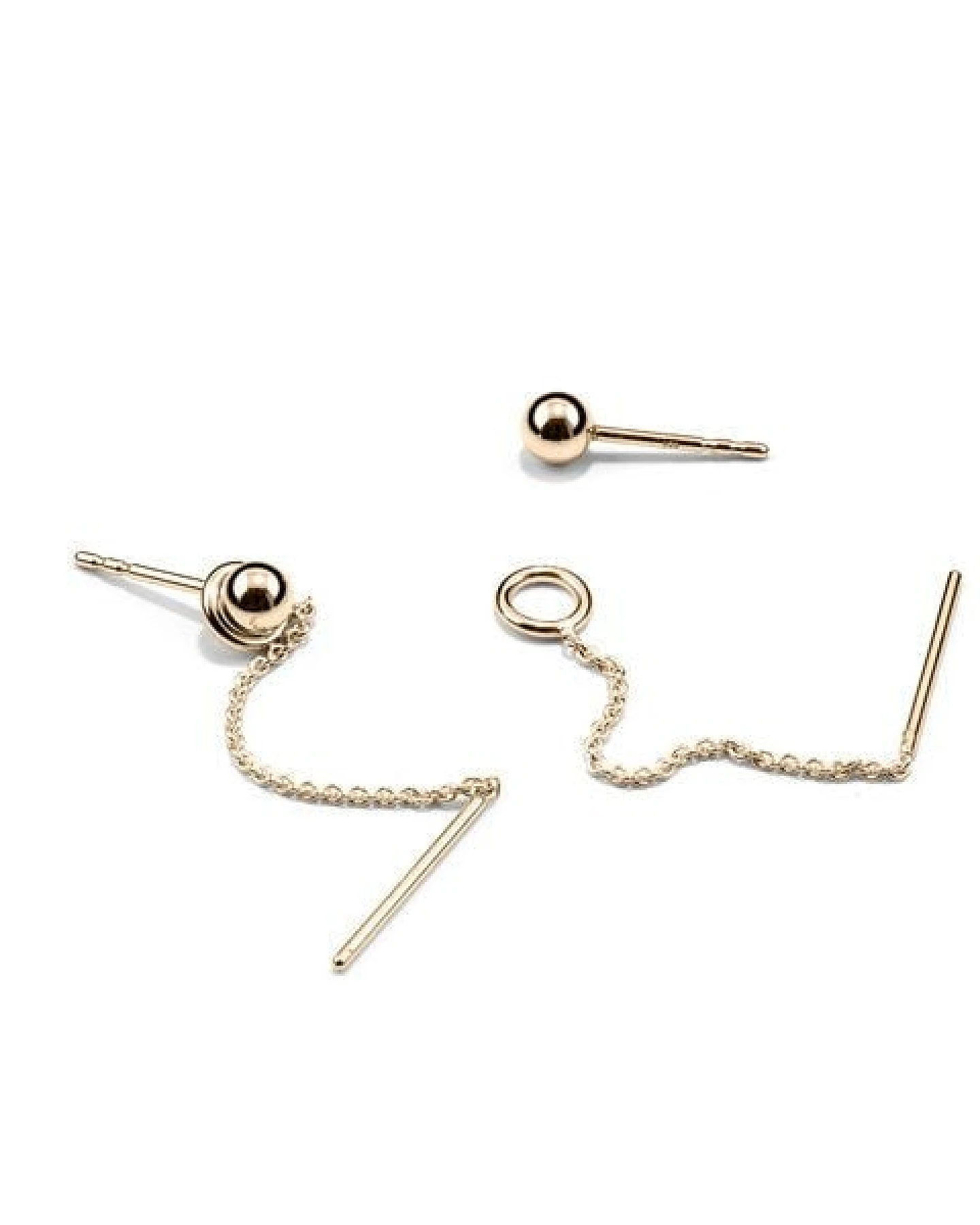 Jonathan Radetz Jewellery Hänger LOOP, Gold 585, 14 Karat, Handmade in Germany – Ansicht 2