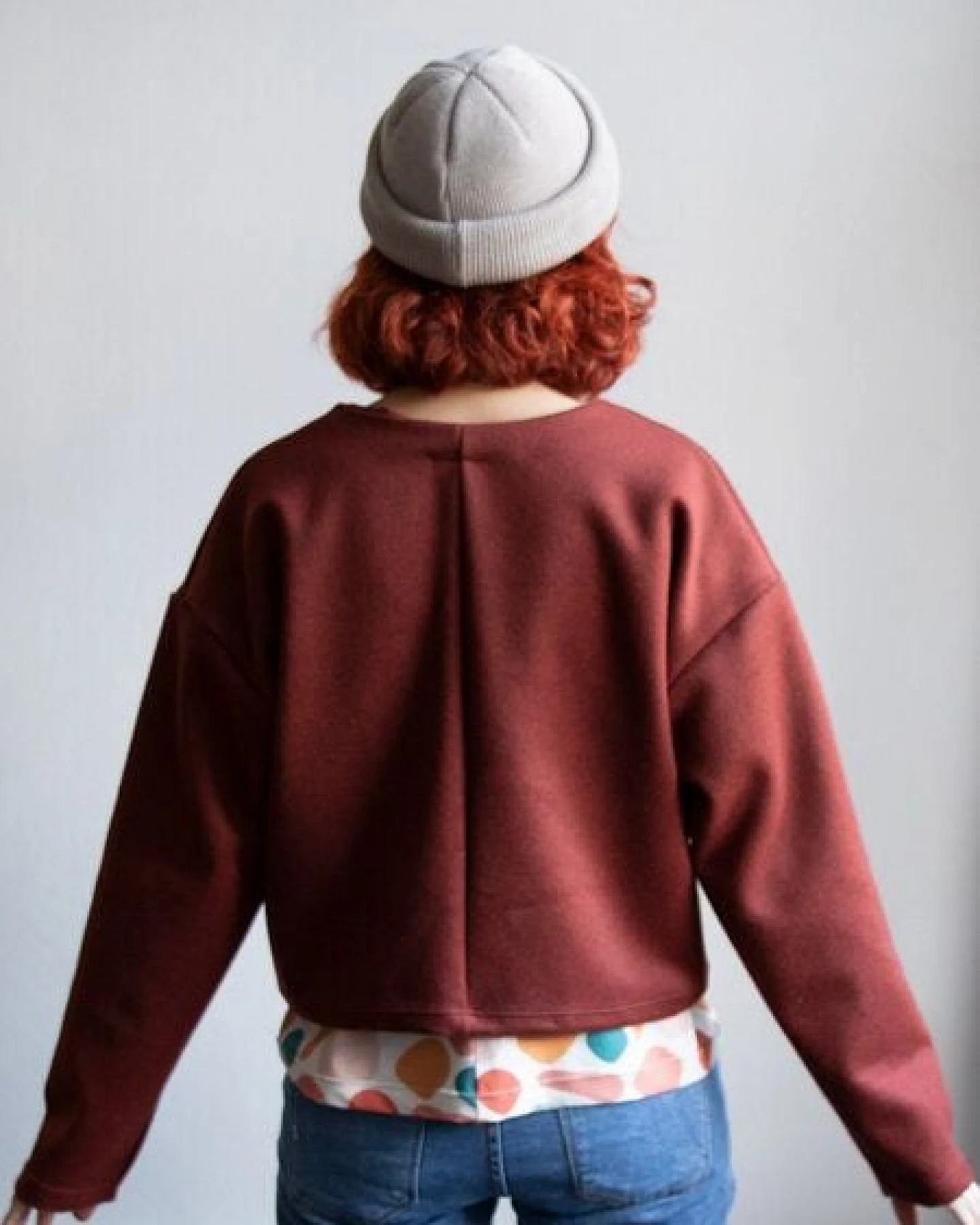 Ecostories Cardigan Wasserburg aus 100% kbt Bio-Merinowalk – Ansicht 4