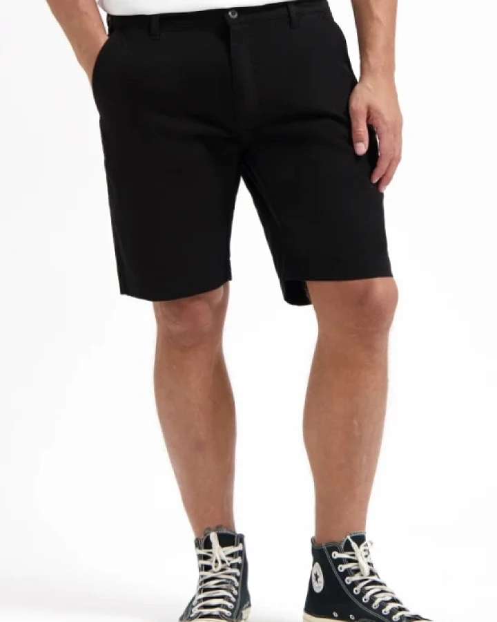 Kuyichi Herren vegan Kurzer Toby Jet Black