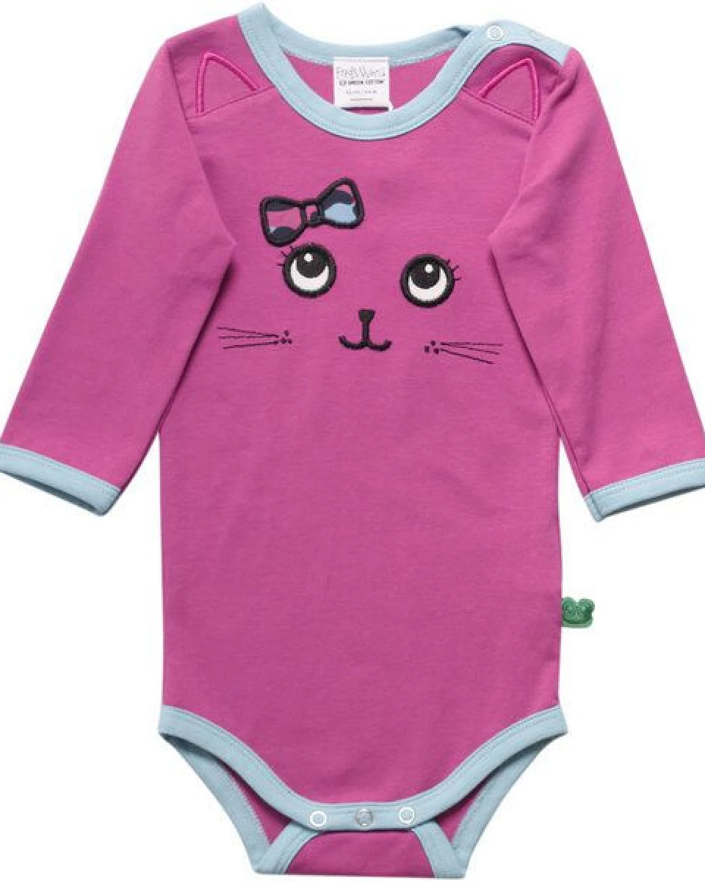 Fred's World by Green Cotton "Green Cotton" Body Katzenaugen – Ansicht 2