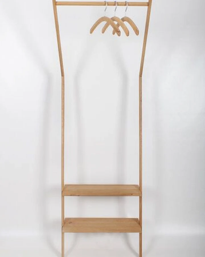 kleiderleiter_de Anlehngarderobe AGA aus Holz (Eiche) von Kleiderleiter.de