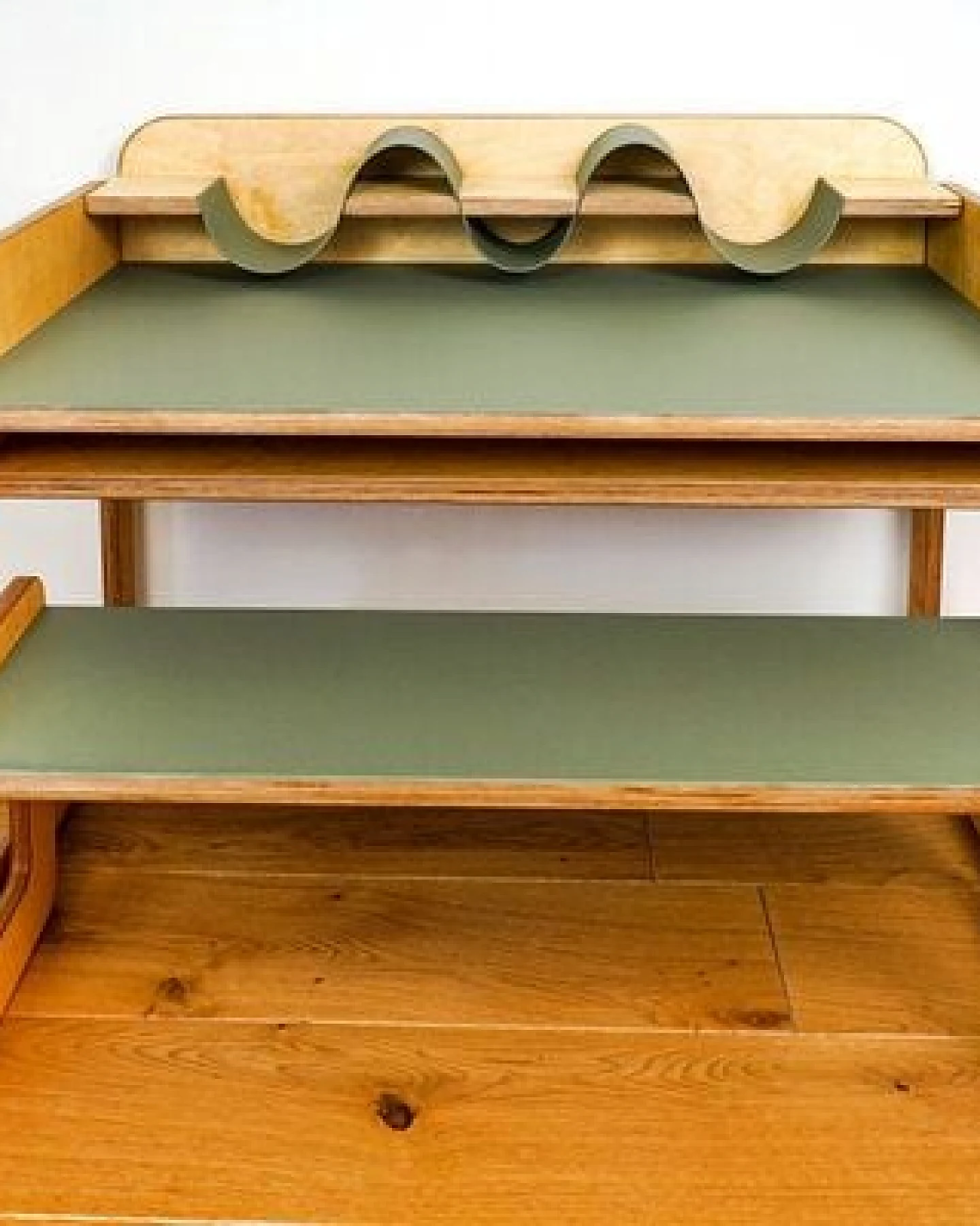 HipHip-Hurra Kindertisch mit Utensilo und Bank – Ansicht 4