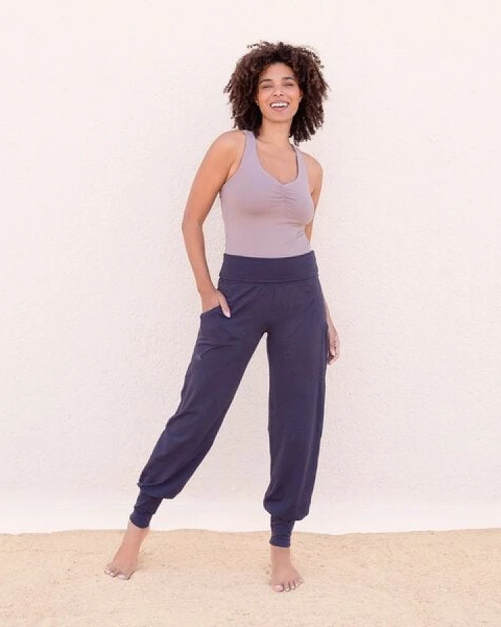 Jaya JOYCE - Damen - Hose für Yoga und Feizeit aus Biobaumwolle
