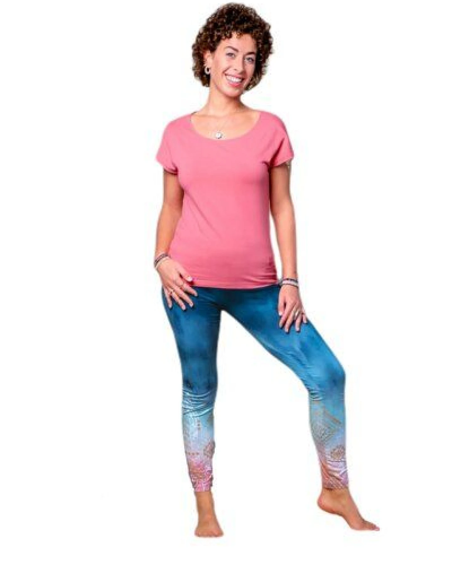 The Spirit of OM Yoga-Shirt in 2 Farben – Ansicht 2