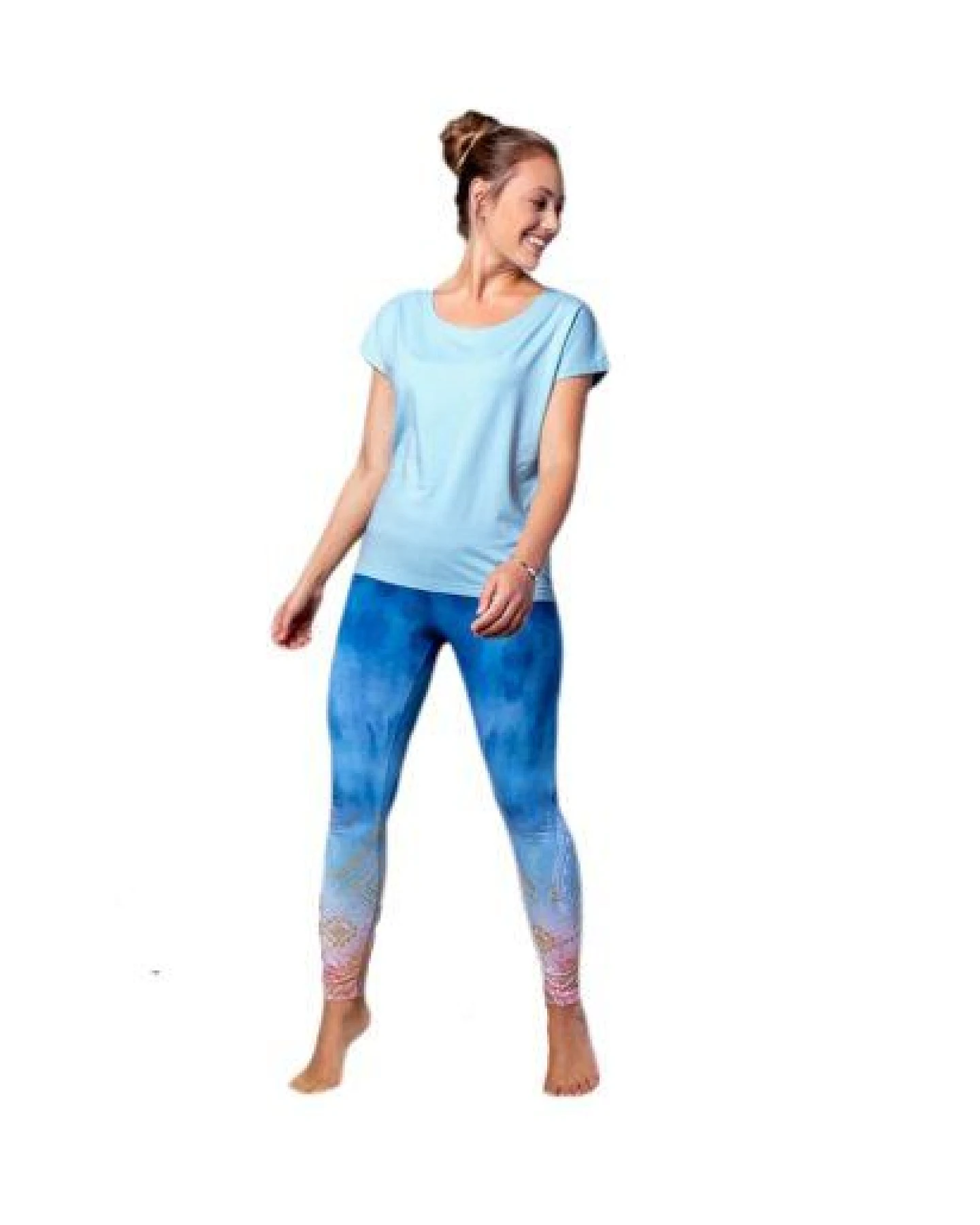 The Spirit of OM Yoga-Shirt in 2 Farben – Ansicht 4
