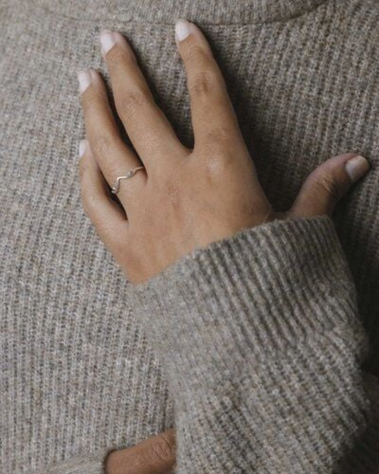 Jyoti - Fair Works Ring Stan Messing/ Silber – Ansicht 4