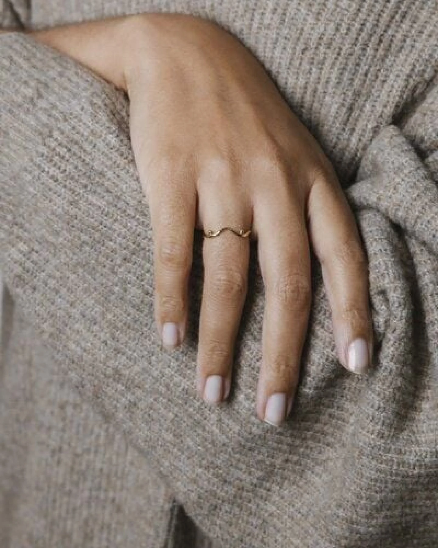 Jyoti - Fair Works Ring Stan Messing/ Silber – Ansicht 4