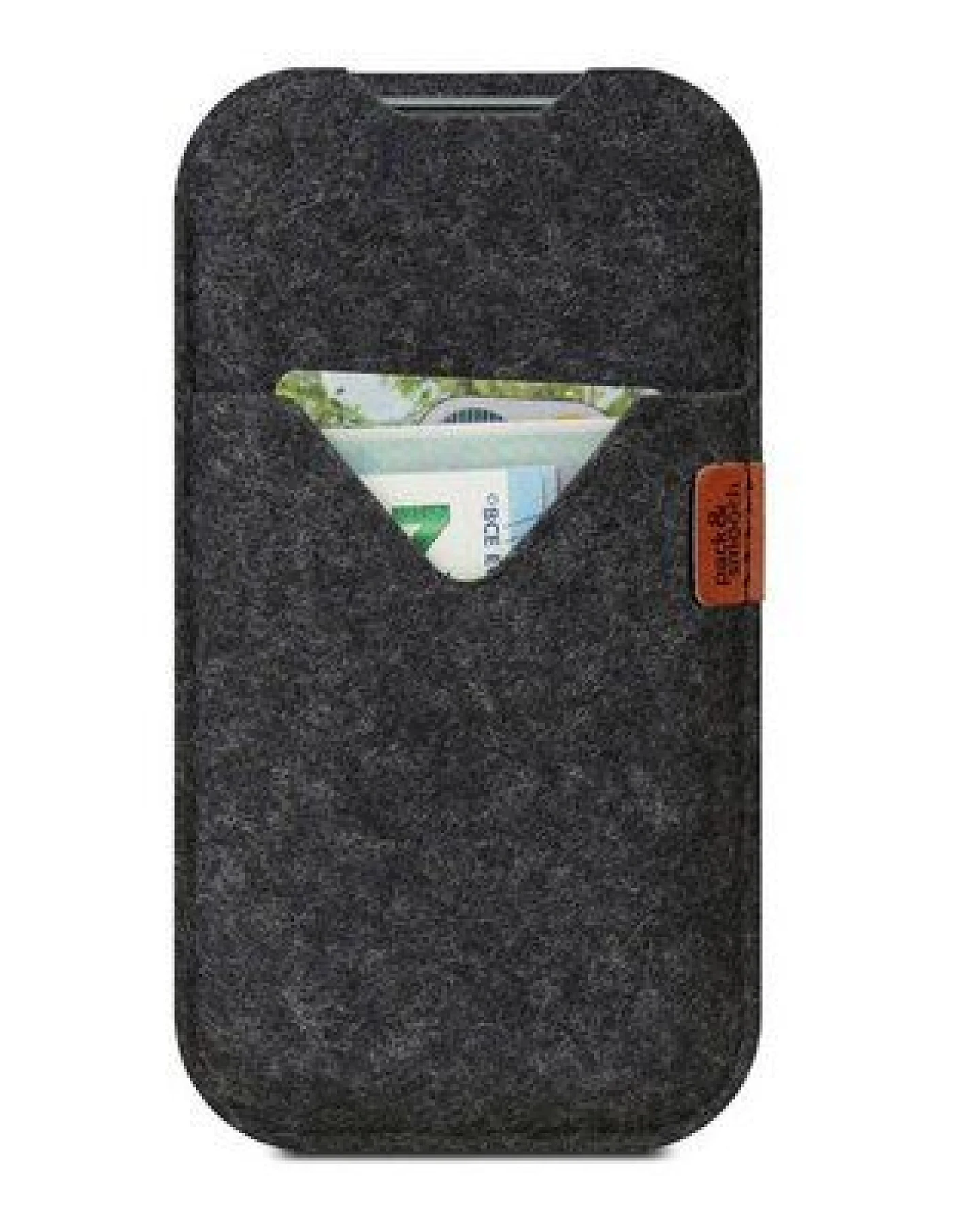 Pack & Smooch iPhone 17 / 17 Pro / 17 Pro Max / 16 / 15 / 14 / 13 / 12 / Pro / Plus / Max / Mini Filz Hülle SHETLAND (Mulesing-frei) – Ansicht 2