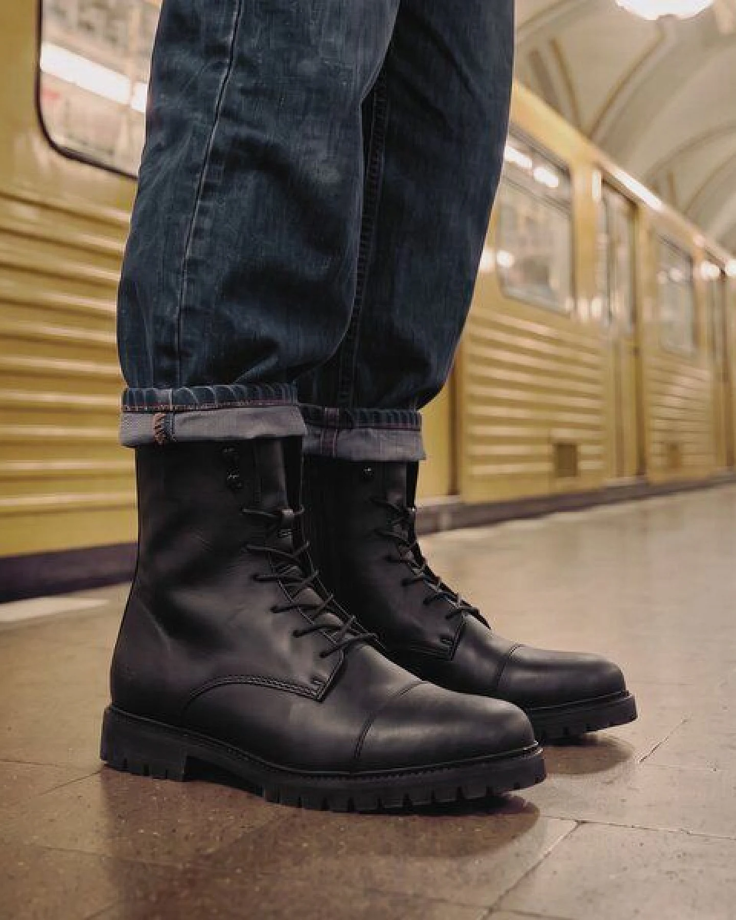 SORBAS '94v vegane Boots in Schwarz – Ansicht 2