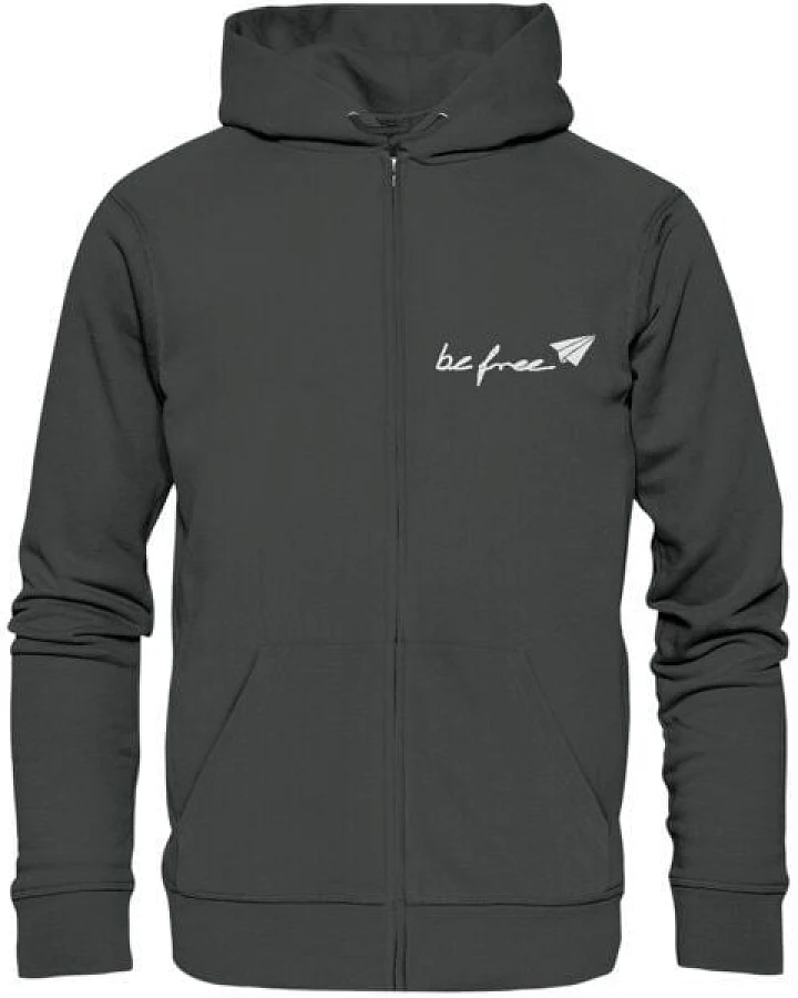be free shoes be free - Unisex Logo Zip Sweatjacke