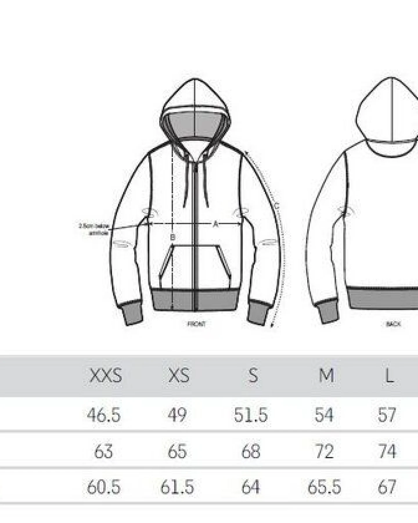 be free shoes be free - Unisex Logo Zip Sweatjacke – Ansicht 2