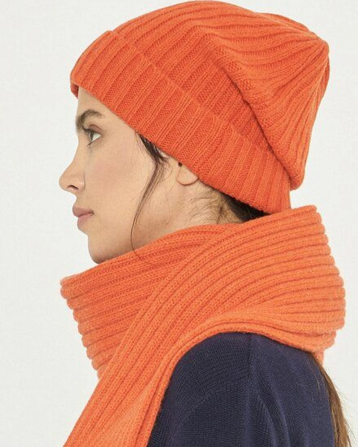 ORGANICATION Strickmützen aus Bio-Merinowolle und Bio-Baumwolle – Ansicht 2
