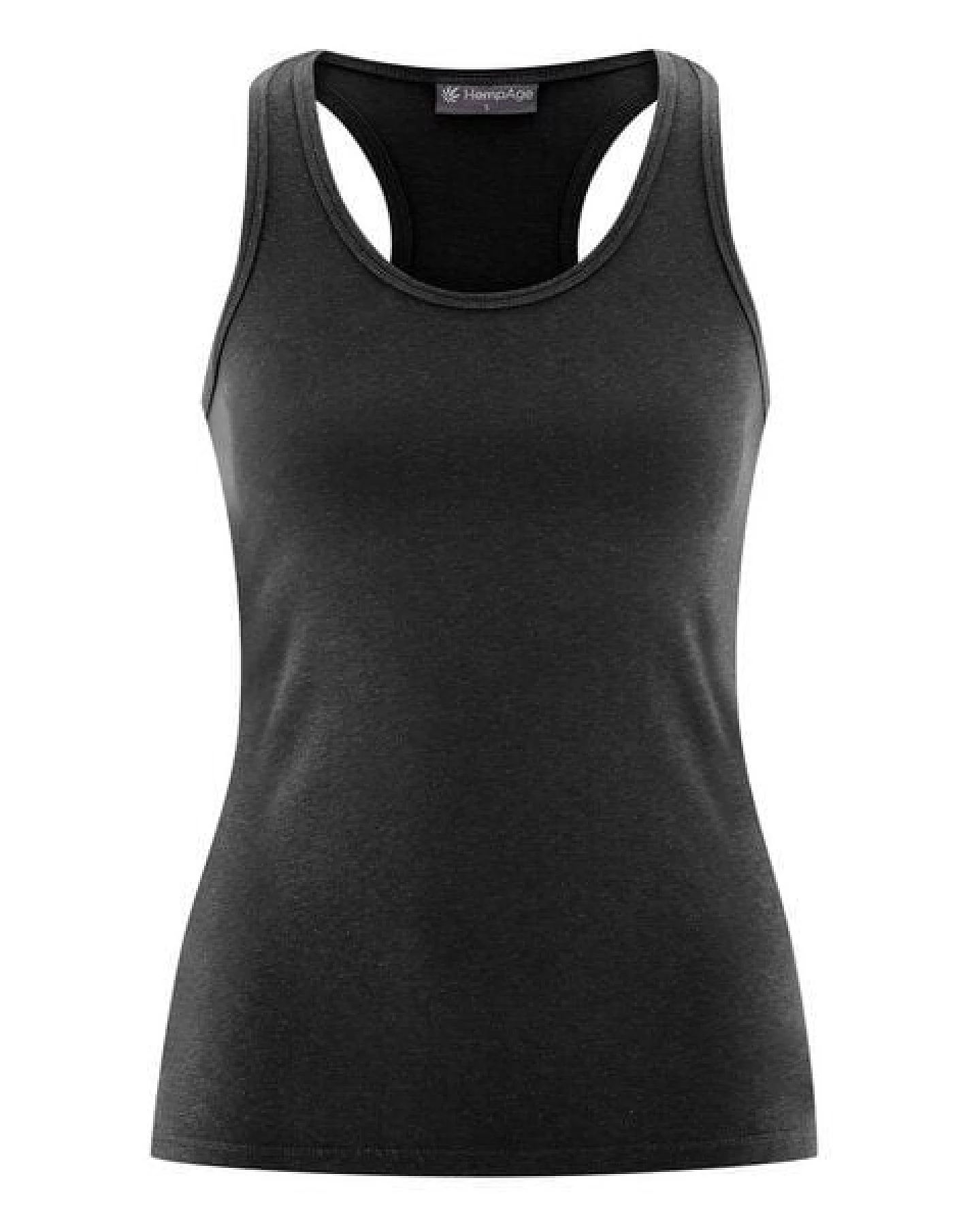 HempAge Damen Yoga Tanktop Hanf/Bio-Baumwolle – Ansicht 2