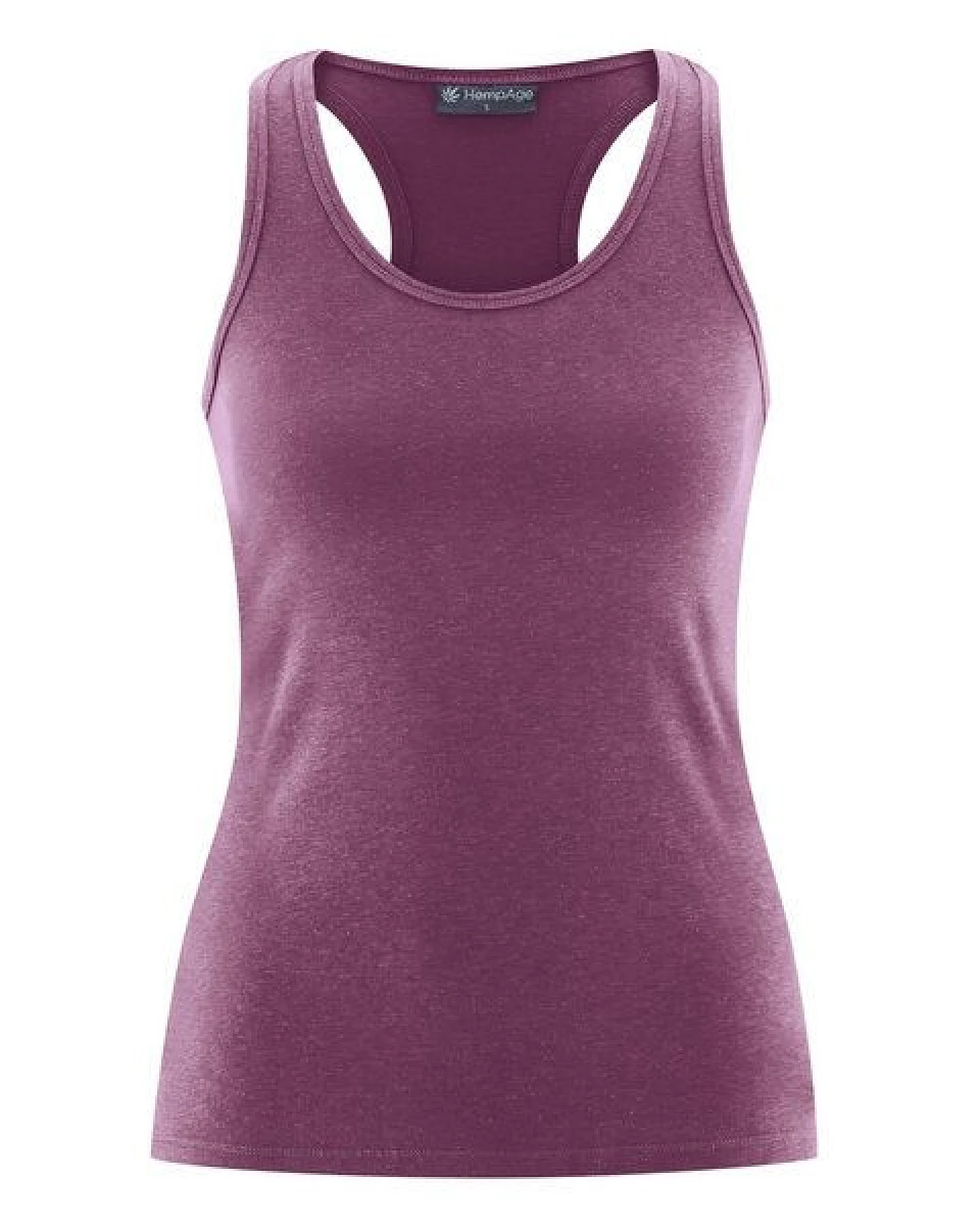 HempAge Damen Yoga Tanktop Hanf/Bio-Baumwolle – Ansicht 2