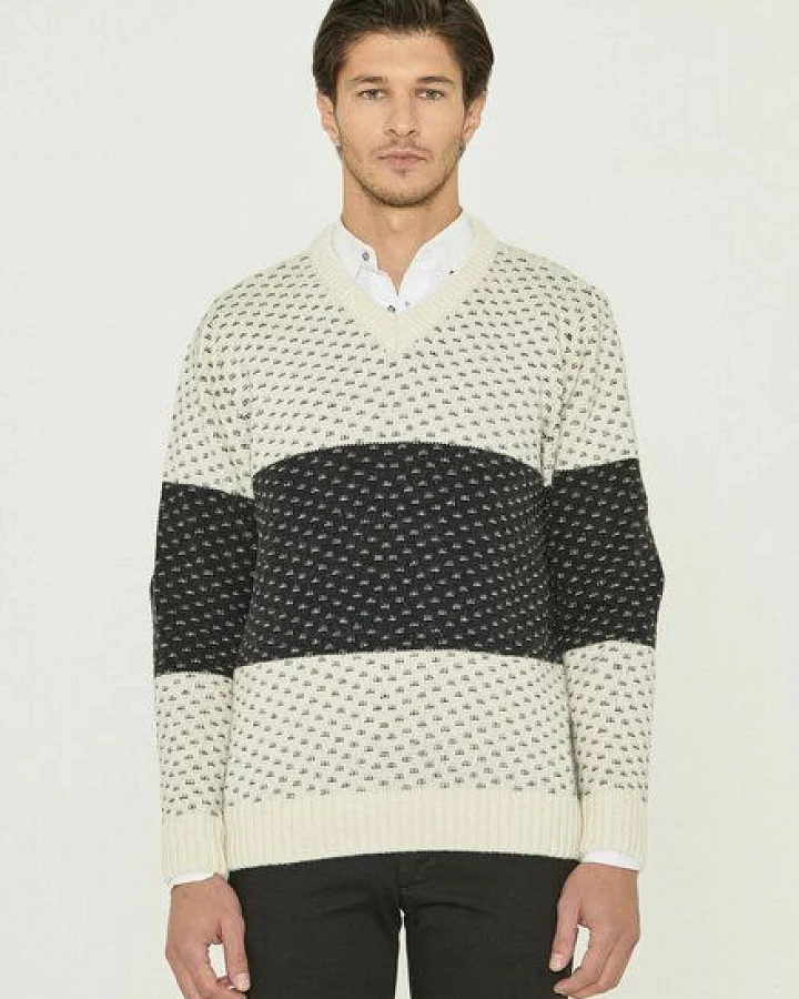 ORGANICATION Pullover aus Bio-Merinowolle und Bio-Baumwolle