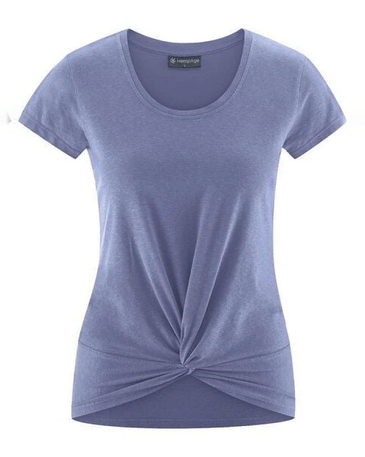 HempAge Damen Yoga T-Shirt Hanf/Bio-Baumwolle
