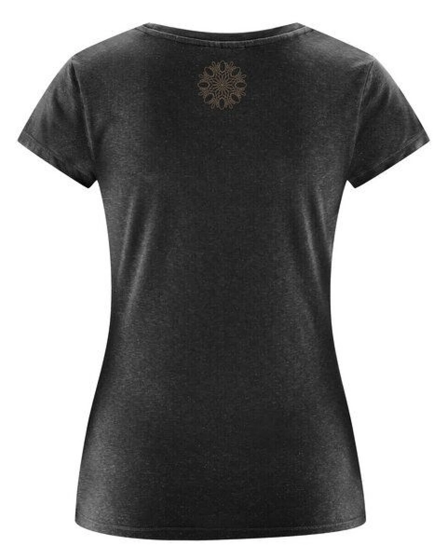 HempAge Damen Yoga T-Shirt Hanf/Bio-Baumwolle – Ansicht 4