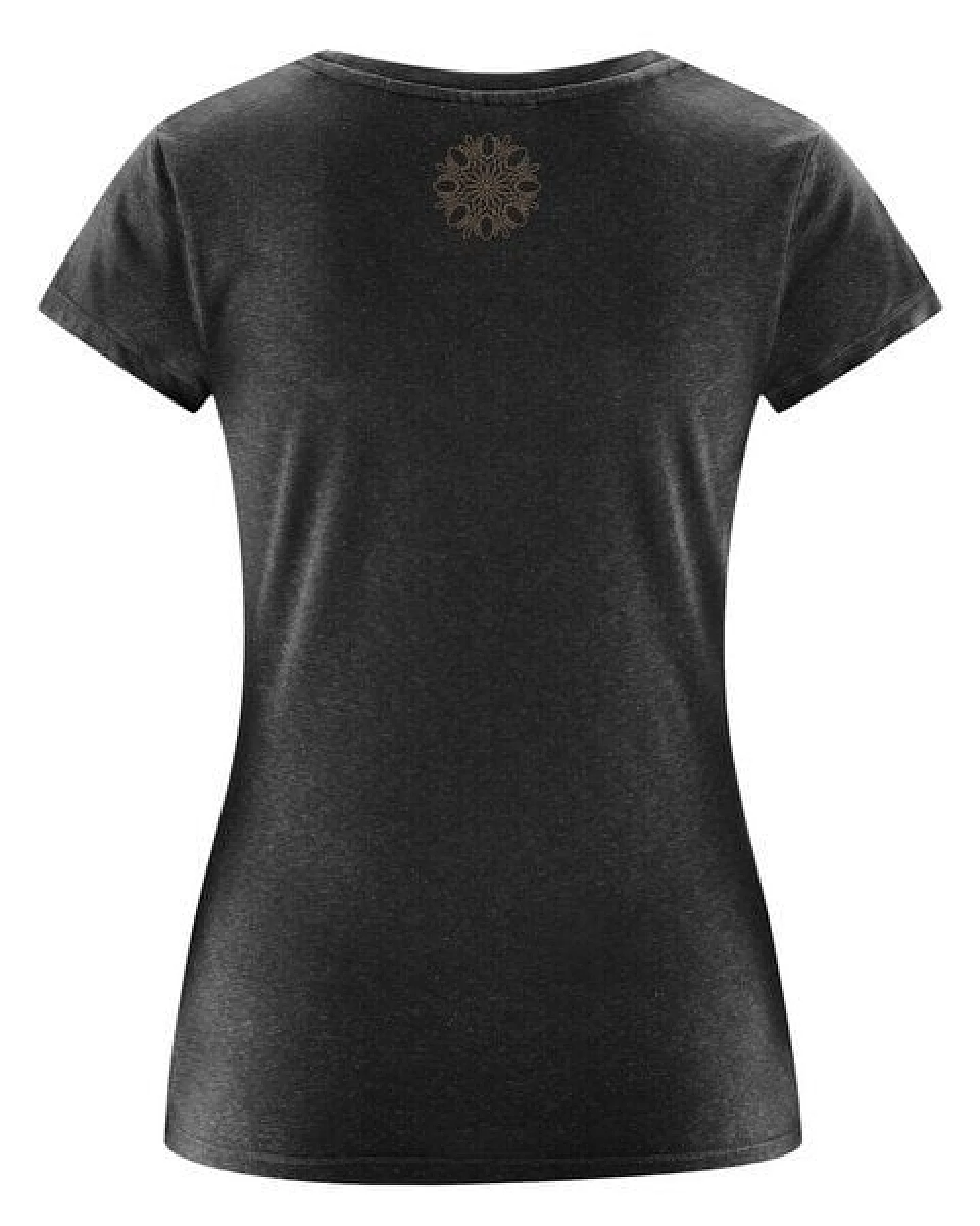 HempAge Damen Yoga T-Shirt Hanf/Bio-Baumwolle – Ansicht 3