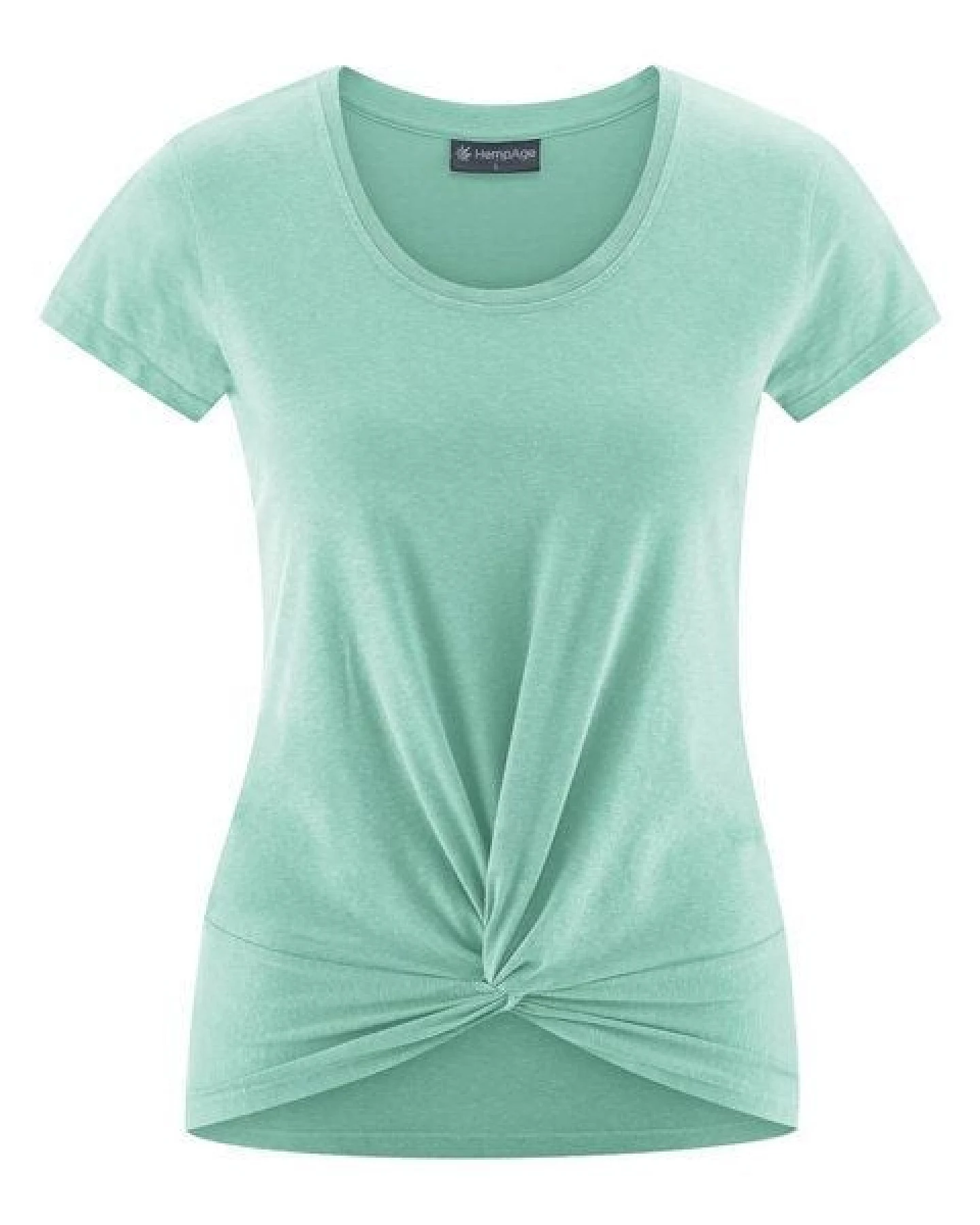 HempAge Damen Yoga T-Shirt Hanf/Bio-Baumwolle – Ansicht 2