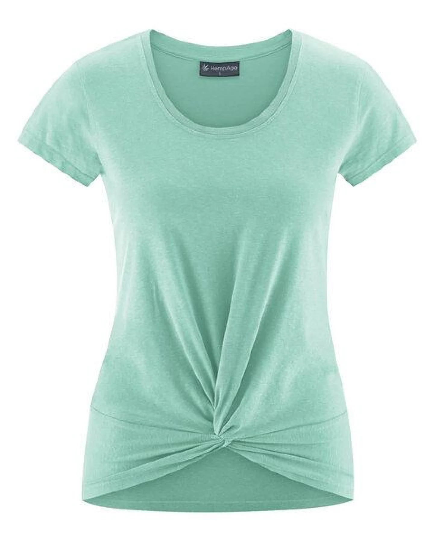 HempAge Damen Yoga T-Shirt Hanf/Bio-Baumwolle – Ansicht 3