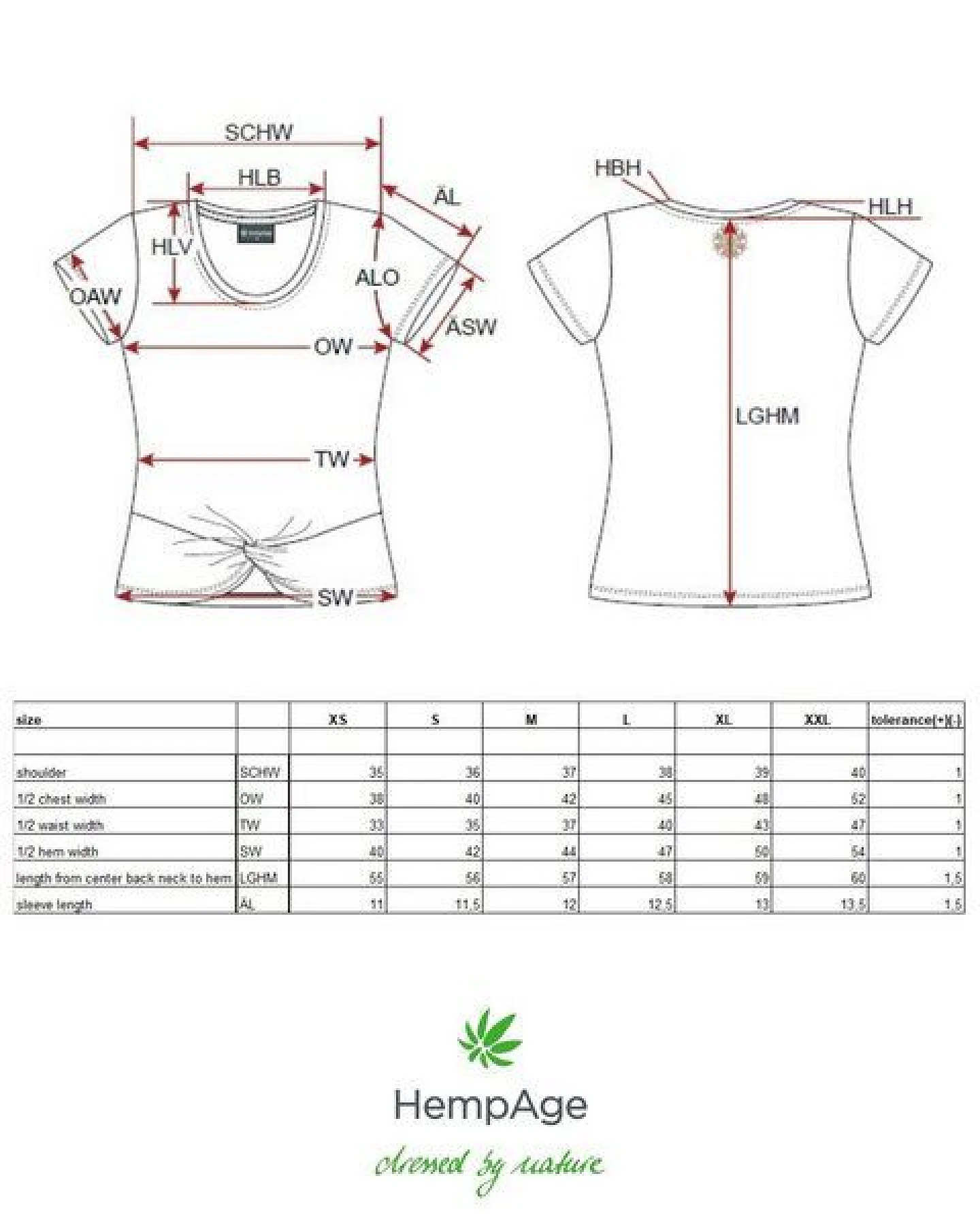 HempAge Damen Yoga T-Shirt Hanf/Bio-Baumwolle – Ansicht 3