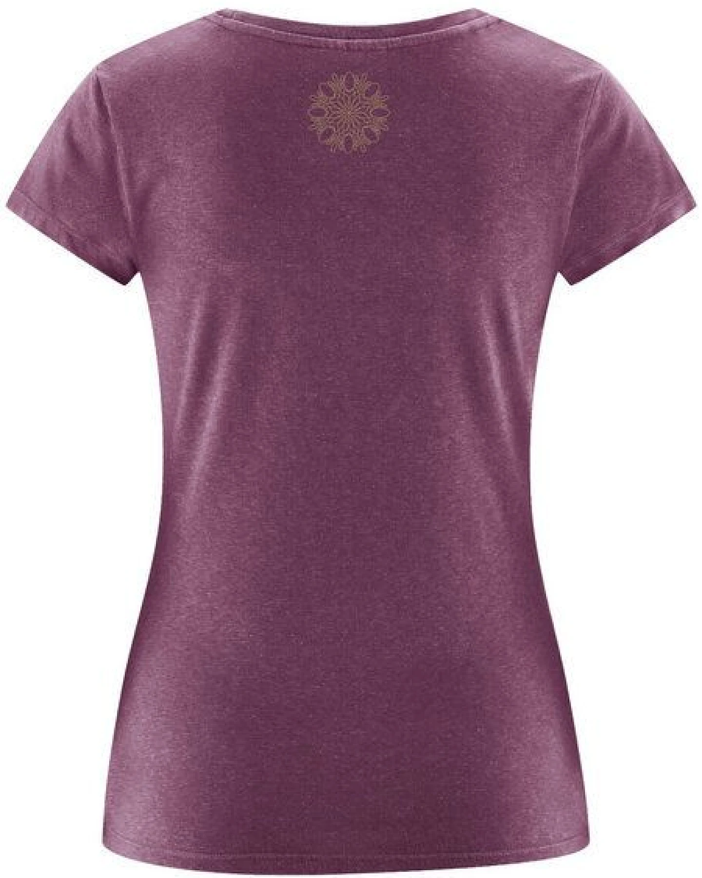 HempAge Damen Yoga T-Shirt Hanf/Bio-Baumwolle – Ansicht 3