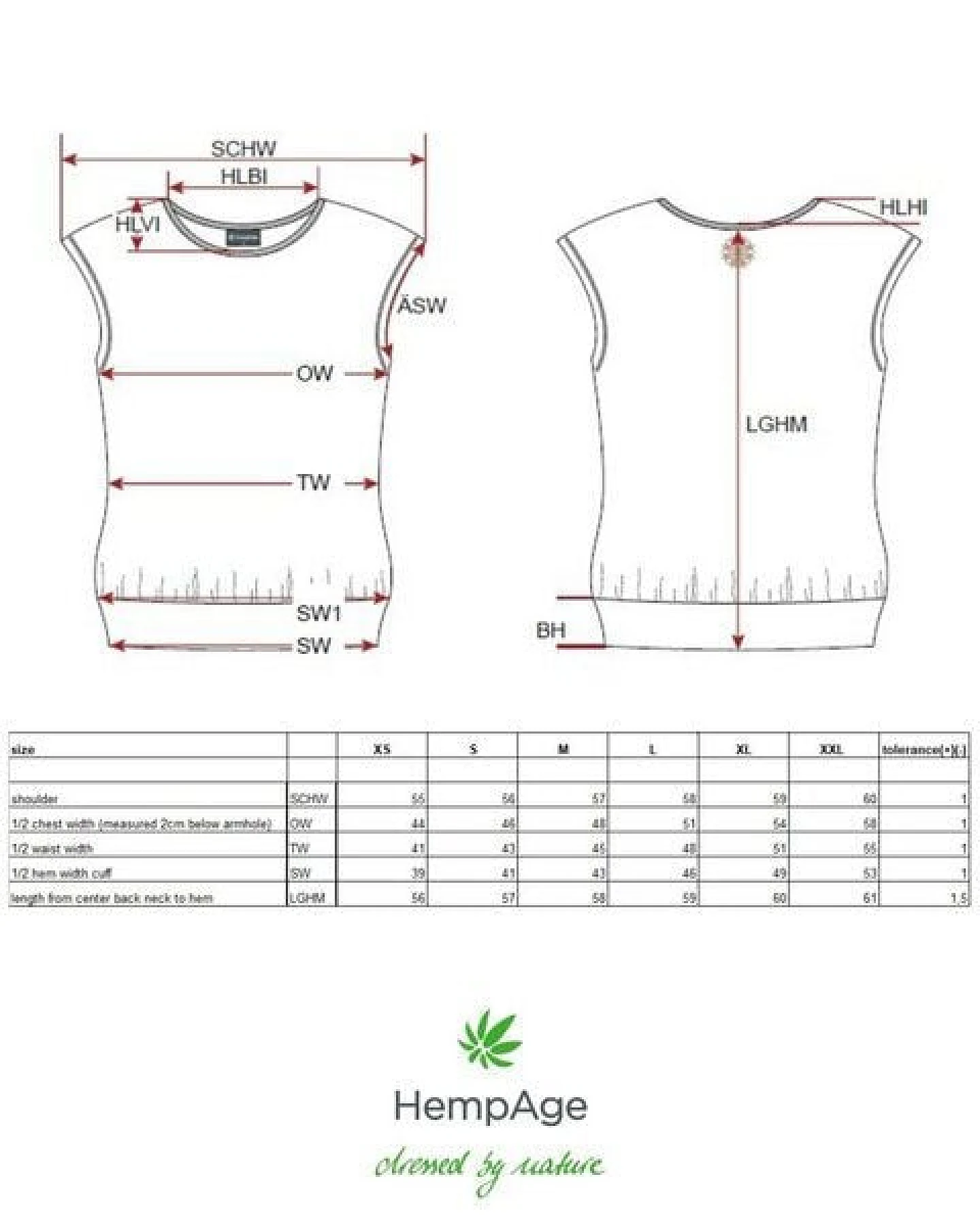 HempAge Damen Yoga T-Shirt Hanf/Bio-Baumwolle – Ansicht 3