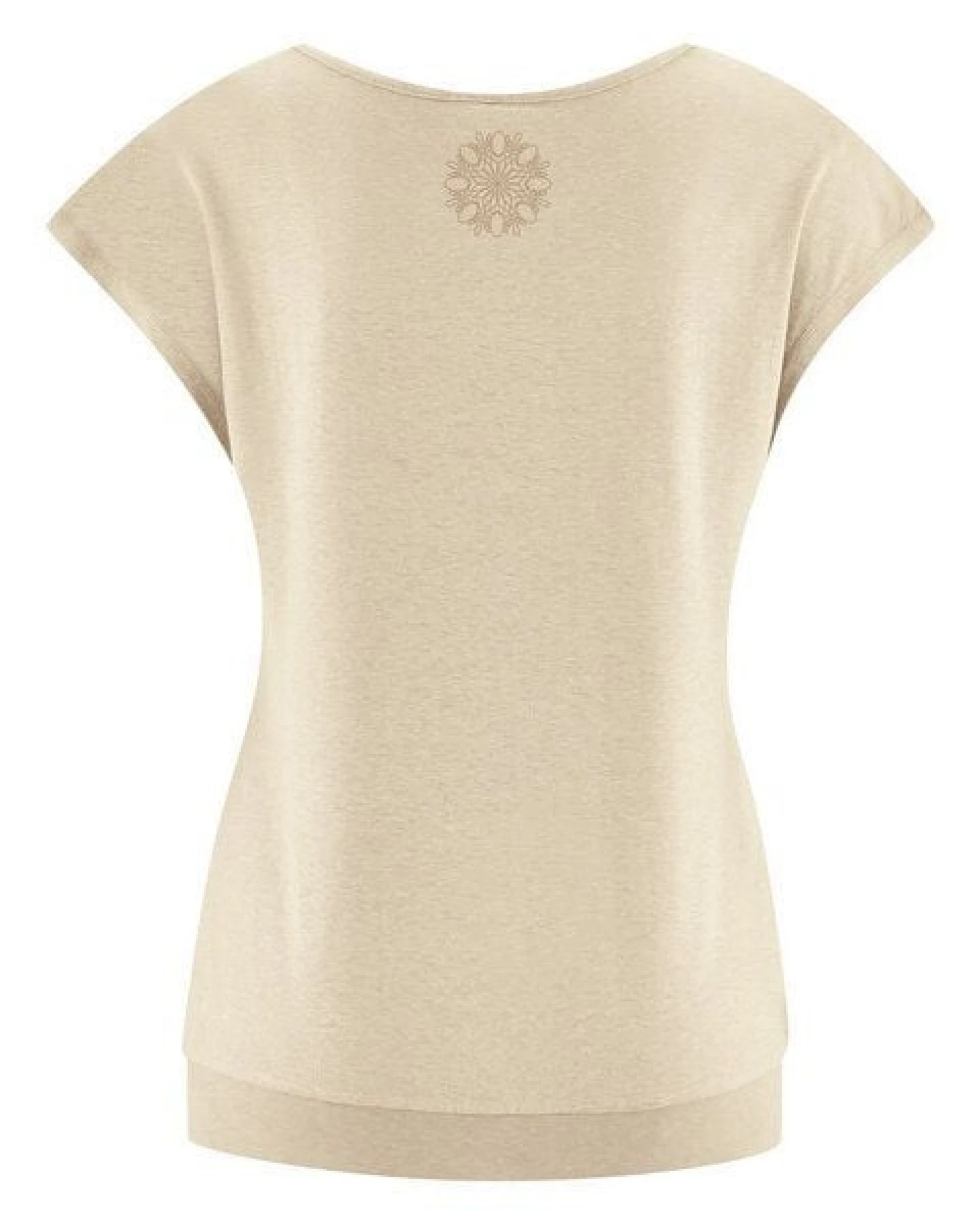 HempAge Damen Yoga T-Shirt Hanf/Bio-Baumwolle – Ansicht 3
