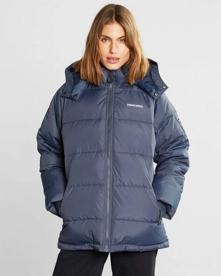 DEDICATED Wasserdichte Pufferjacke aus recyceltem Polyester - Boden