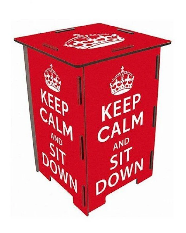 Werkhaus GmbH Photohocker - Keep Calm