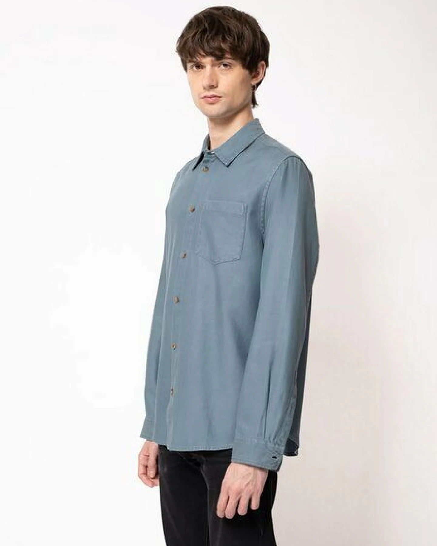 Nudie Jeans - Hemd Chuck Fluid Twill – Ansicht 2