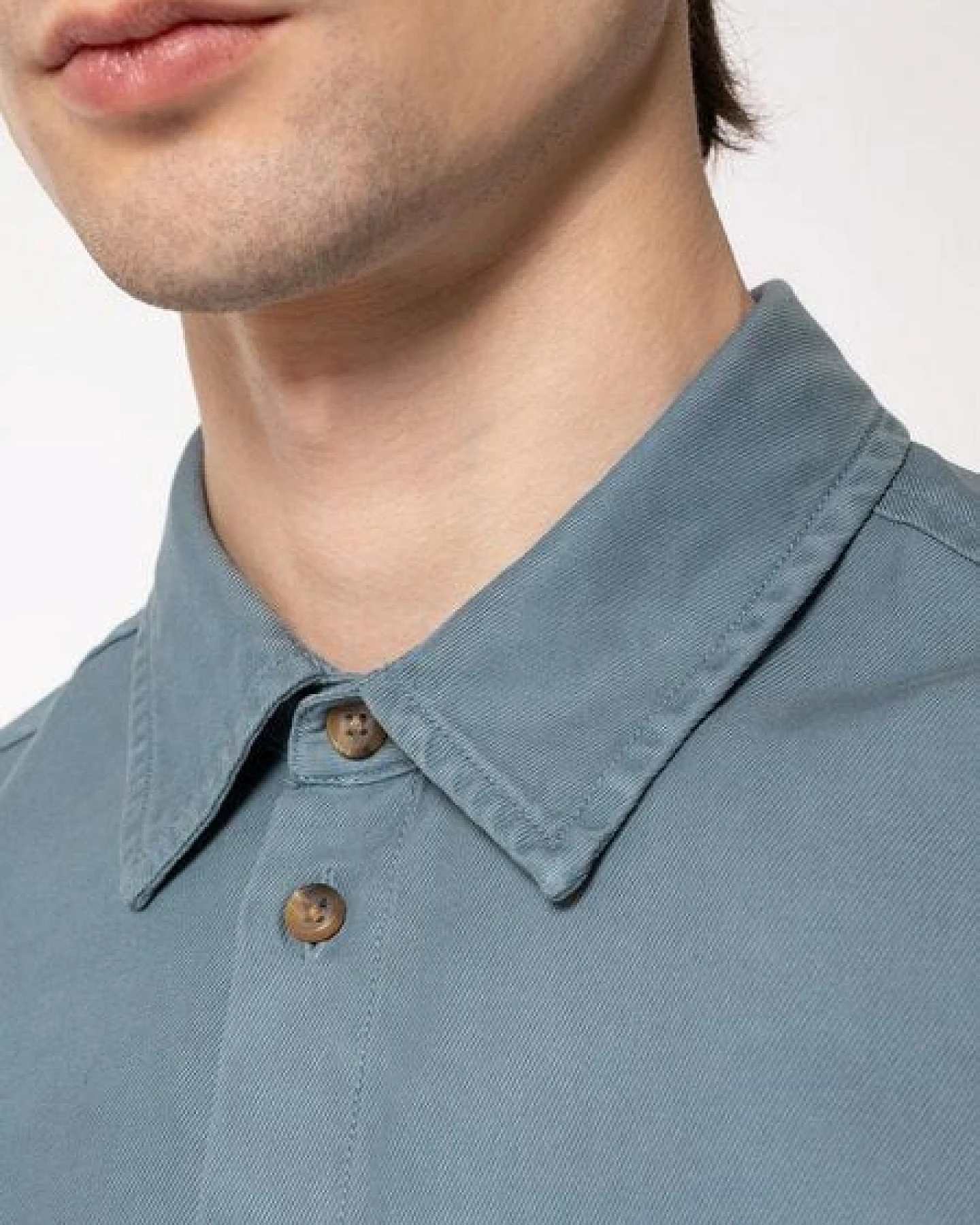 Nudie Jeans - Hemd Chuck Fluid Twill – Ansicht 4