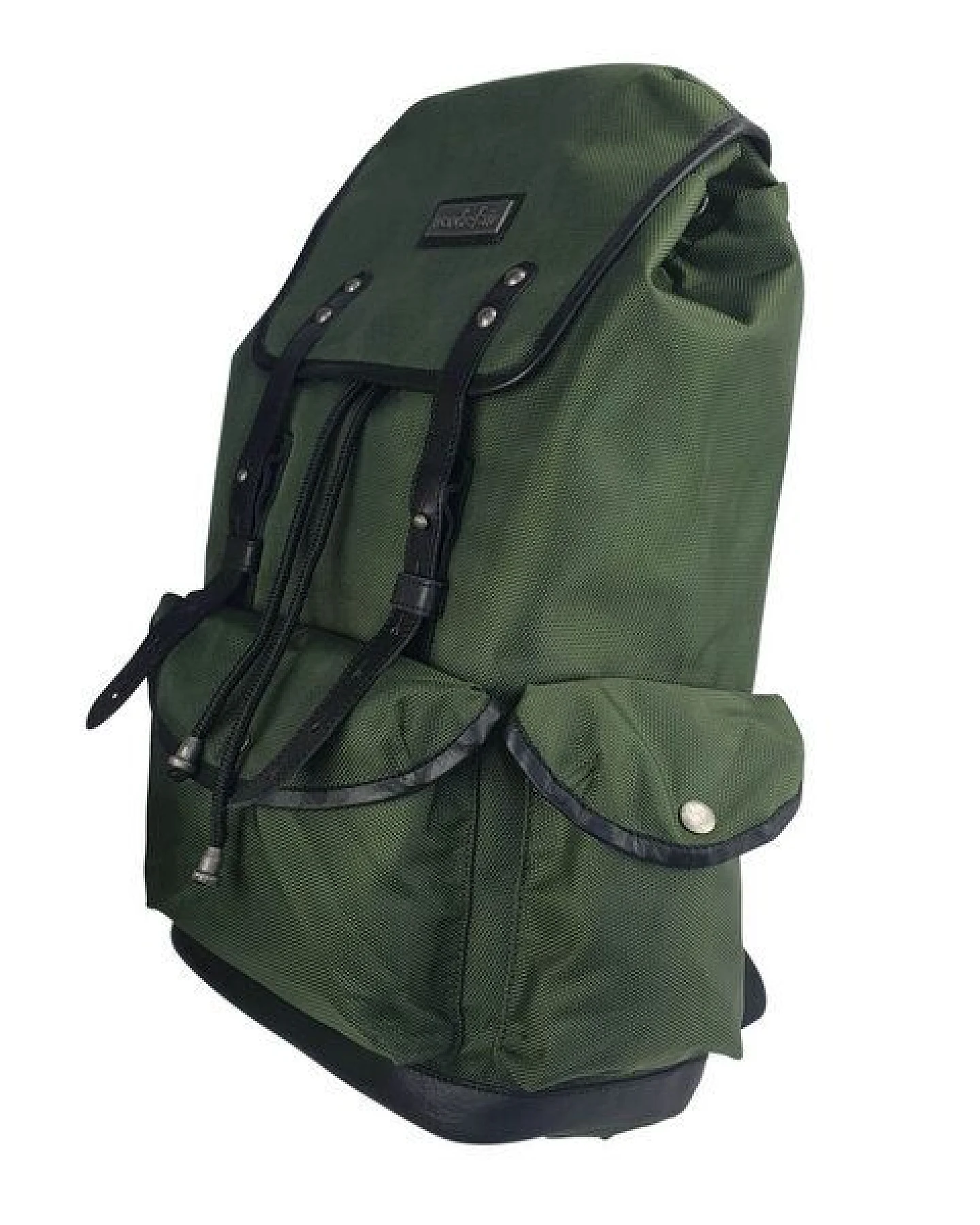 manbefair Lässiger Rucksack Vienna aus recyceltem Nylon Gewebe und Rinds-Leder – Ansicht 4