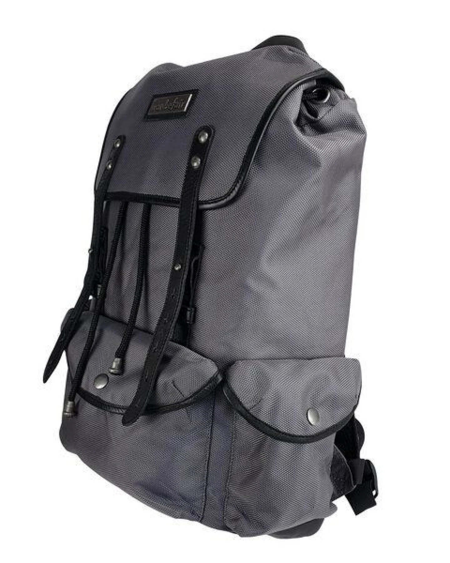manbefair Lässiger Rucksack Vienna aus recyceltem Nylon Gewebe und Rinds-Leder – Ansicht 4