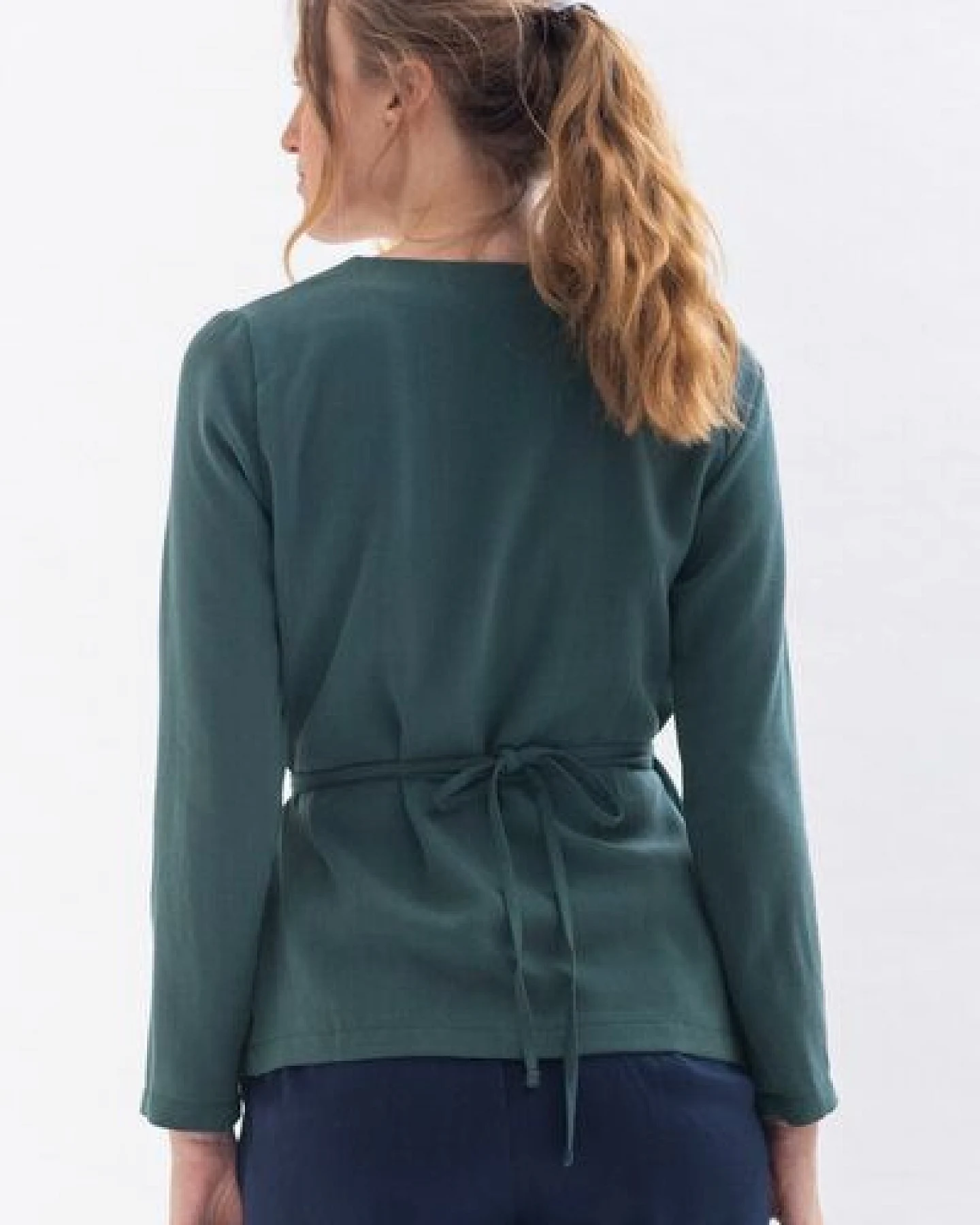 Studio Hertzberg Wickeltop WAAN-JA aus Tencel – Ansicht 3