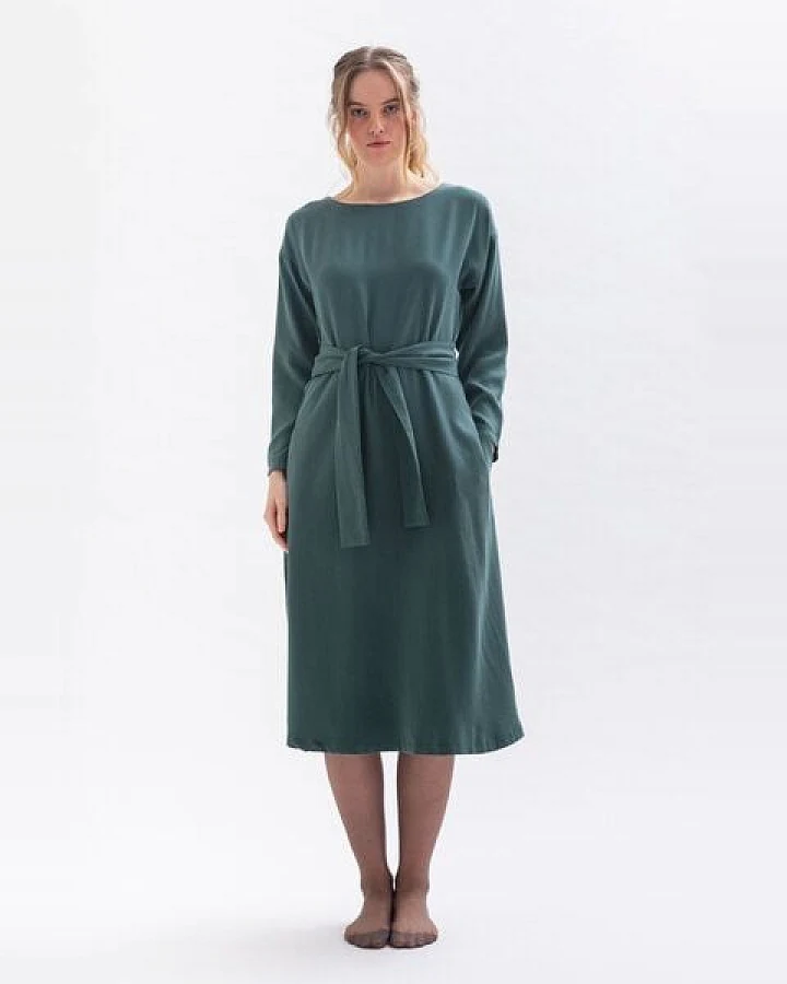 Studio Hertzberg Midikleid FRAN-CESS aus Tencel