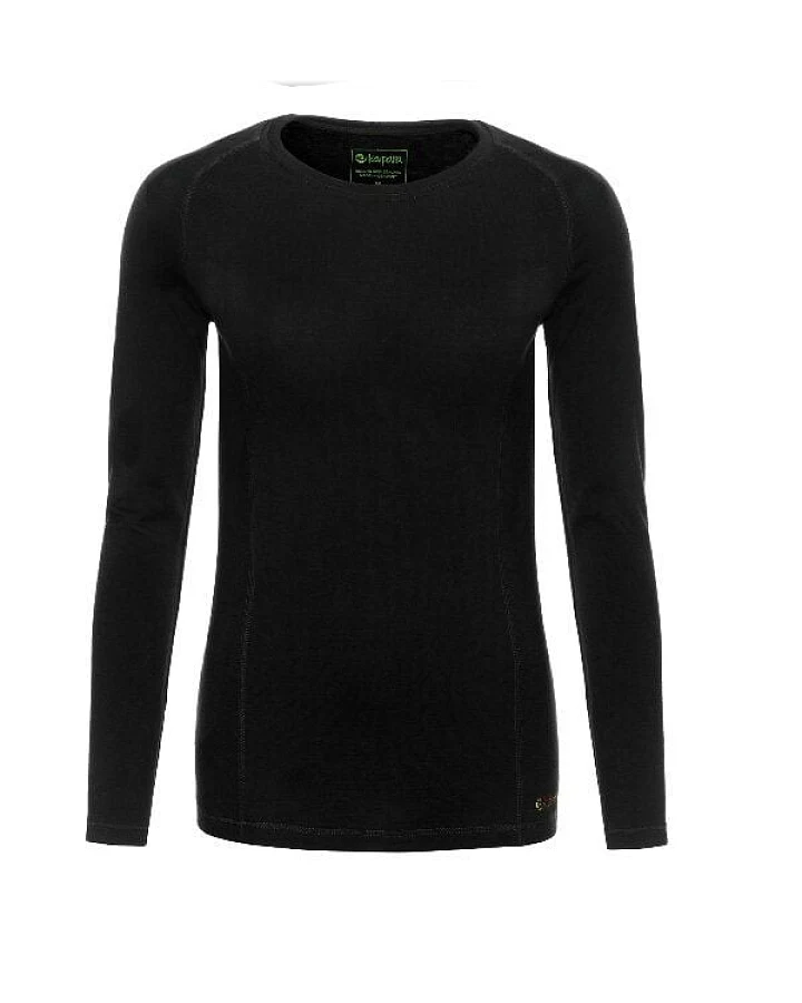 Kaipara - Merino Sportswear Merino T-Shirt Langarm Slimfit Raglan 250 Damen