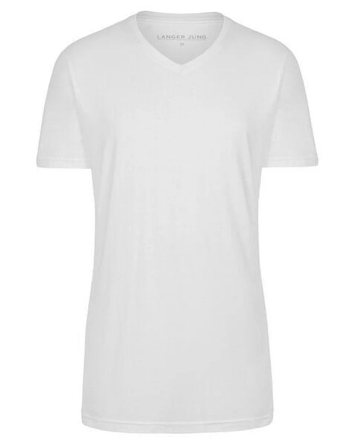 LANGER JUNG 2er Pack - T-Shirts extra lang mit V-Ausschnitt