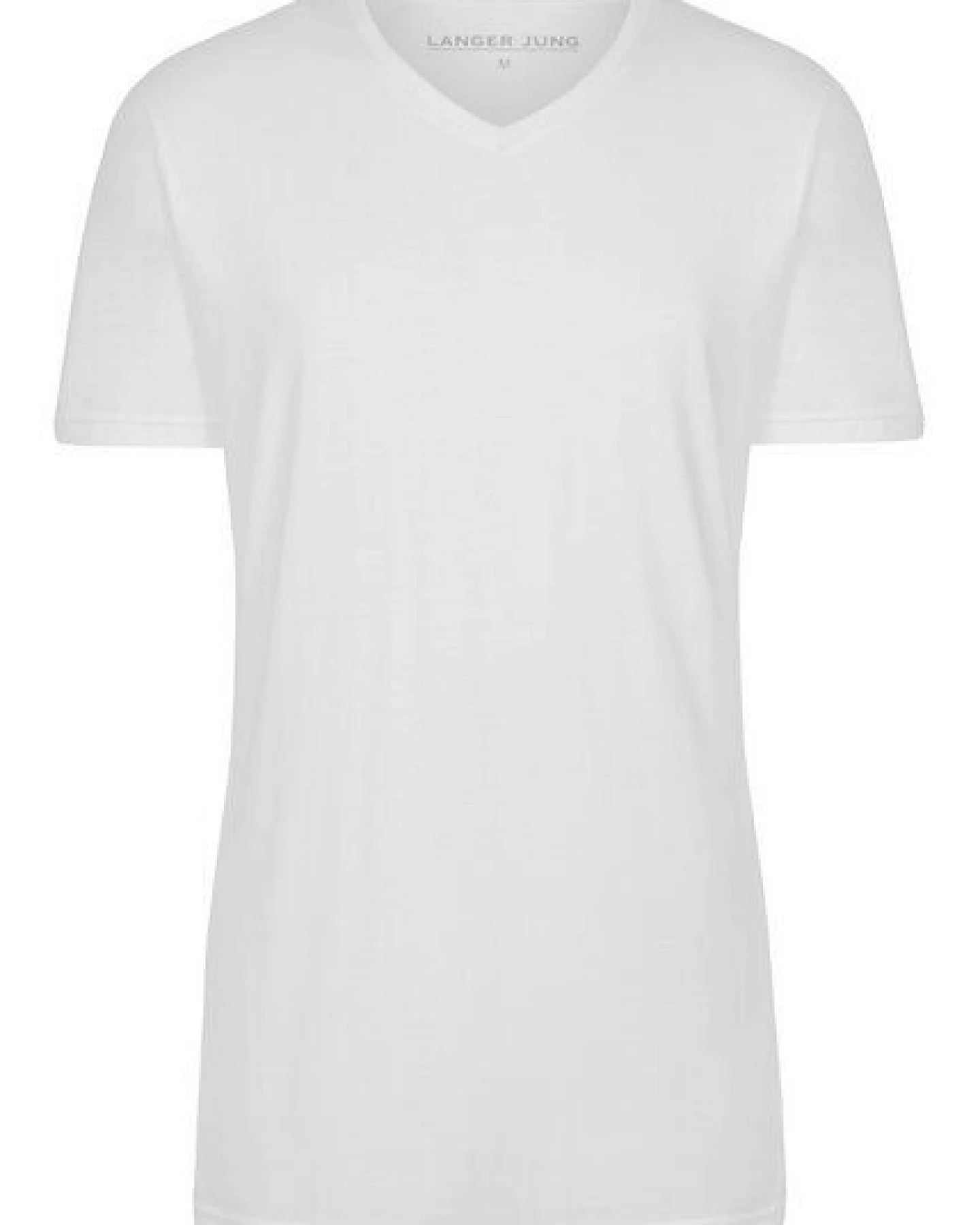 LANGER JUNG 2er Pack - T-Shirts extra lang mit V-Ausschnitt – Ansicht 2