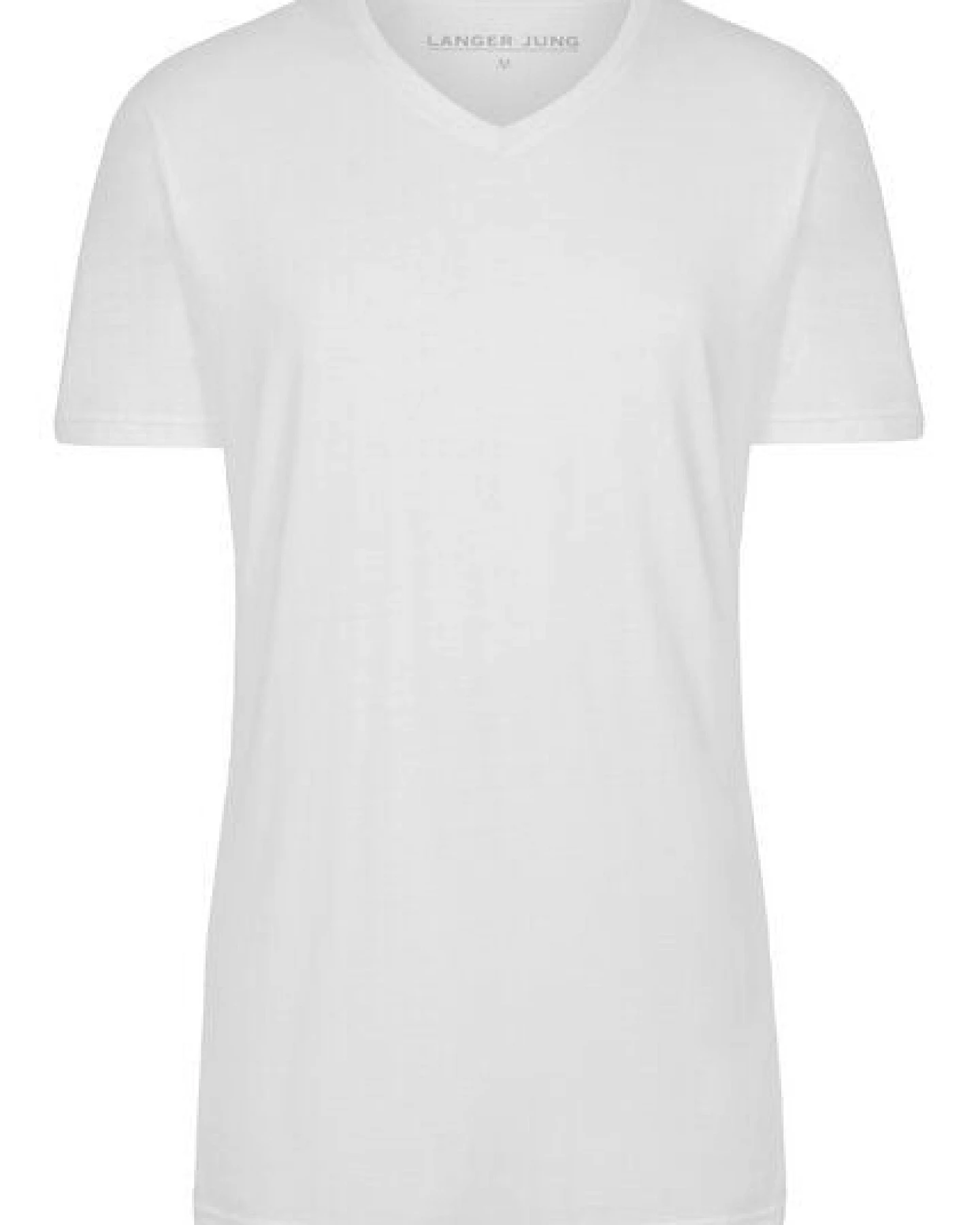 LANGER JUNG 2er Pack - T-Shirts extra lang mit V-Ausschnitt – Ansicht 2