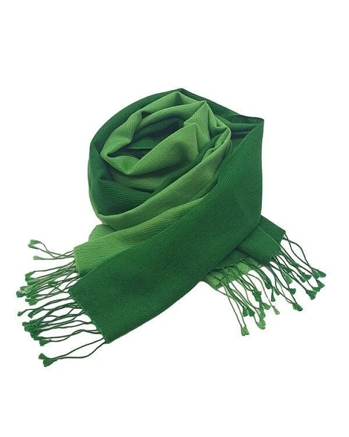 Frida Feeling Schal (70% Wolle / 30% Seide) mit farbigem Verlauf