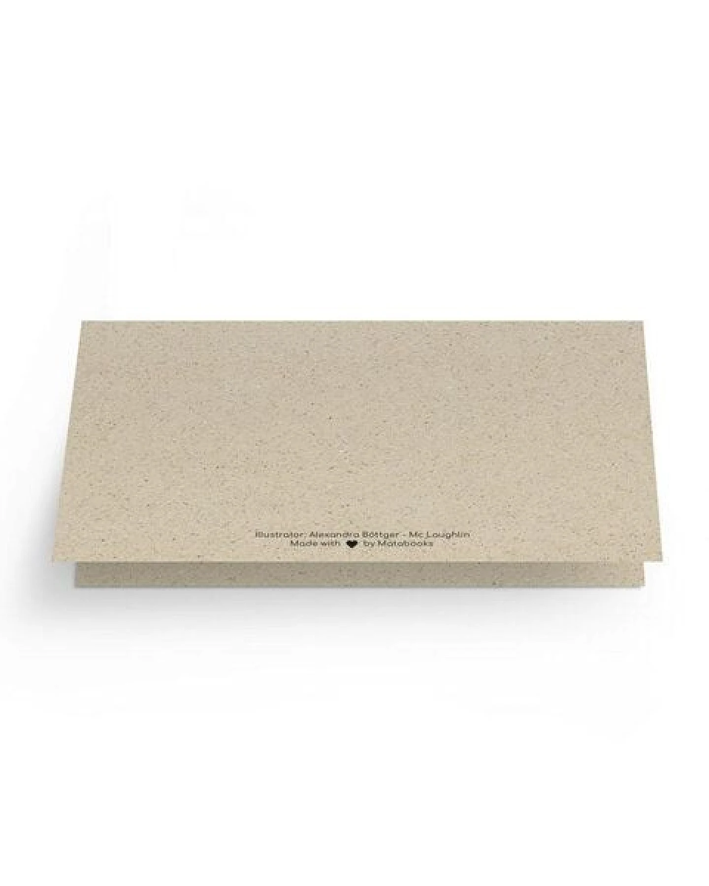 matabooks® DIN lang Dankeskarte aus nachhaltigem Graspapier – Danke – Ansicht 4